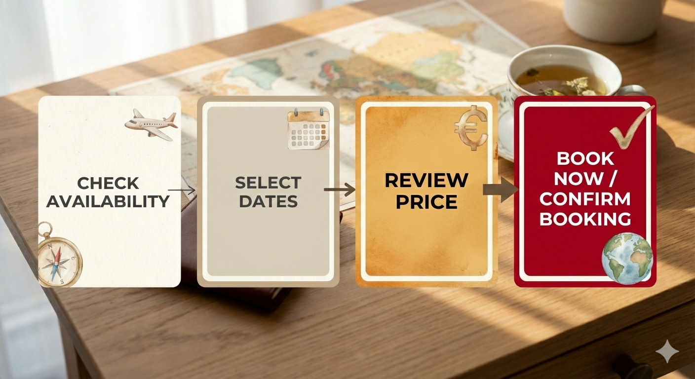 CTA Strategy: “Book Now” vs “Check Availability” for Short-Term Rental Sites 2 Booking Steps for Short Term Rentals