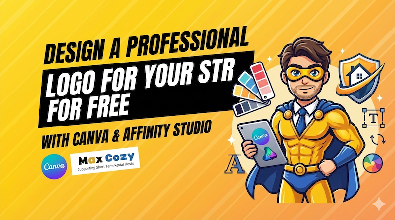Design a Professional Logo for your Short Term Rental for FREE with Canva and Affinity Studio 12 Design a Professional Logo for FREE with Canva and Affinity Studio